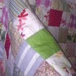 patchwork quilt girls quilt..