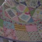 modern handmade patchwork q..
