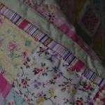 modern handmade patchwork q..