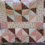 handmade baby quilt modern ..