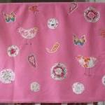 baby girls blanket pink bab..