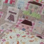 modern handmade patchwork q..