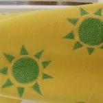 baby blanket yellow green t..