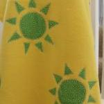 baby blanket yellow green t..
