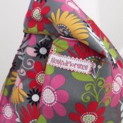 shoulder bag tote bag shopping bag reversible sewing bag knitting bag casual bag two for one